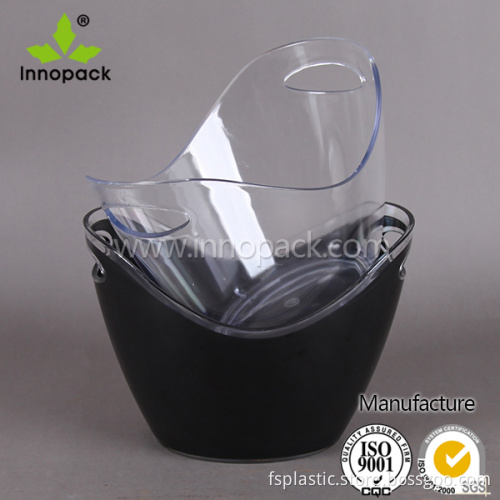 plastic ice bucket, wine cooler bucket custom ice bucket wholesale
